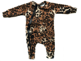 Onesie panter brown