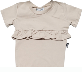 Sand roes lijfje t-shirt