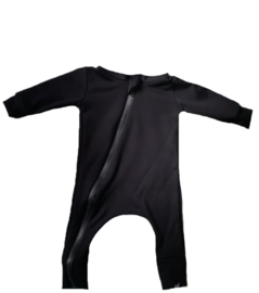 Zwart onesie (zonder capuchon)