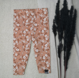 Camel bloem legging