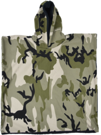 Poncho camo green