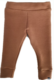 Rib caramel broek