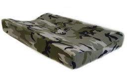 Aankleedkussenhoes camo groen