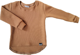 Wafel camel sweater