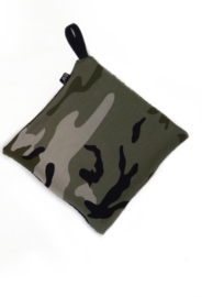 Camo groen speen/knuffel doekje