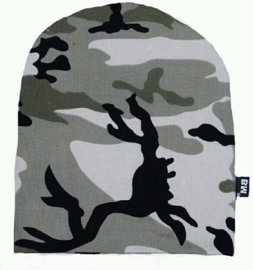 Camo green beanie