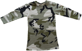 Camo green a-line