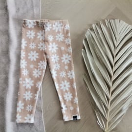 Nude bloem legging