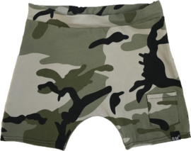 Camo green short