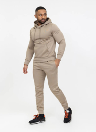 Beige hoodie set