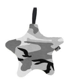 Ster speendoekje camo grijs