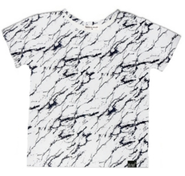 Wit marble tshirt