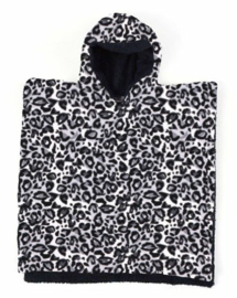 Panter grijs poncho