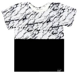 Half marble wit tshirt