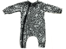 Onesie panter grey