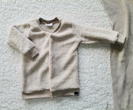 Teddy beige vestje