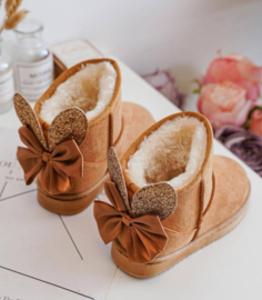 Fashion boots glitter camel