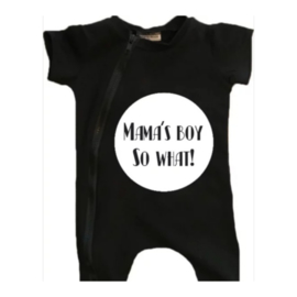 Mama's boy t-shirt/ kort onesie