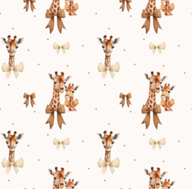 Giraf roes jurk (lange mouw)
