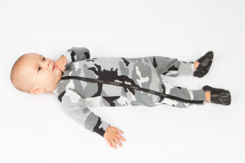 Camo grey onesie