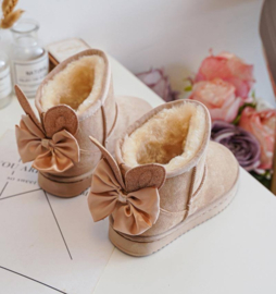 Fashion boots glitter beige