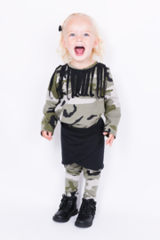 Camo groen legging