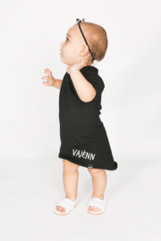 Name mini maxi dress black