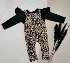 Salopette panter beige