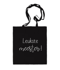 Tas | Katoen | Leukste Meester!