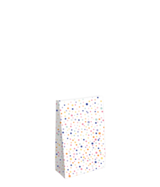Paperbag | Cadeau | Zak | Papier | Confetti | 9+5x16 cm