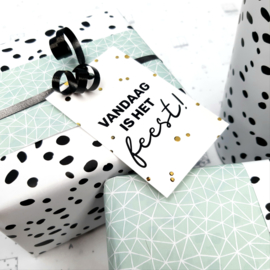 Cadeau Label | Vandaag  is het feest!