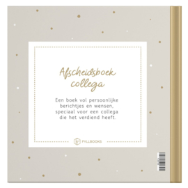 Bedankt fijne collega | Invulboek | 62 personen