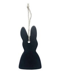 Bunny | Aardewerk | Hanger | Zwart