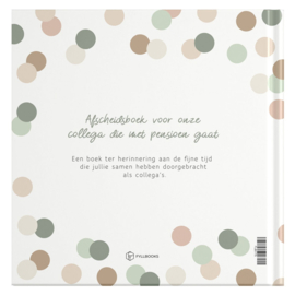 Pensioen| Invulboek | Confetti  | Collega | 25 personen