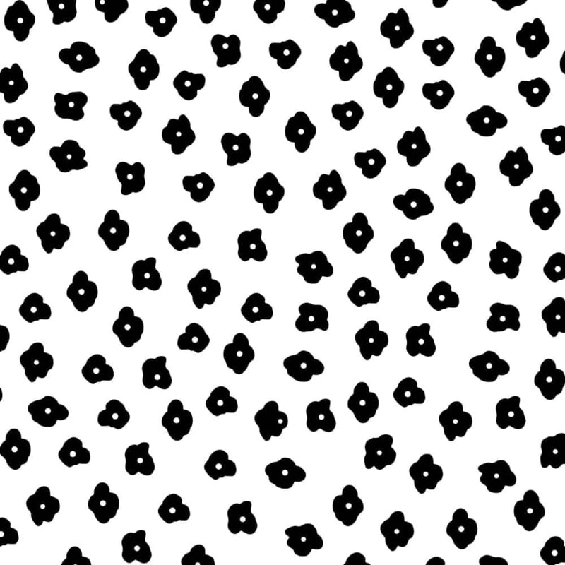 Cadeaupapier | Vellen | Zwart Wit| Set (4)| 50x70 cm