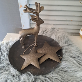 Hanger | Ster| Metaal | 12x2 cm