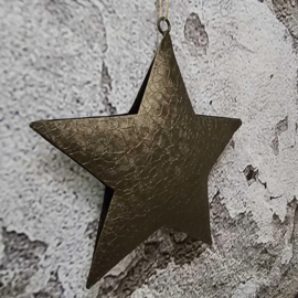 Hanger | Ster| Metaal | 15x2 cm