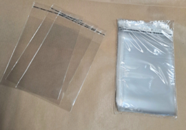 Cellofaan zakjes | Plastic |Postkaart|  50 stuks
