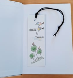 Boekenlegger | Pen | Bedankt voor de leuke tijd