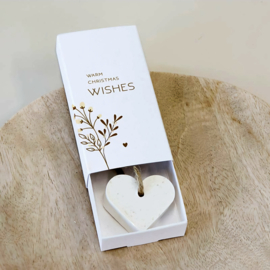 Giftdoosje | Warm Christmas Wishes | Zeep