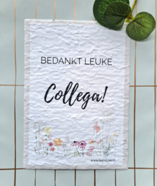 Groeikaart | Wilde bloemenzaadjes Collega