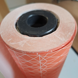 Inpakpapier | Koraal Rood | AANGEBROKEN ROL