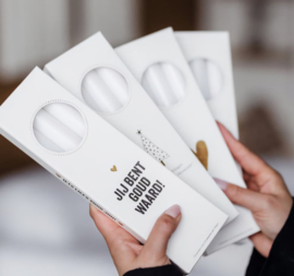 Giftbox | Dinerkaarsen  | Jij bent goud waard
