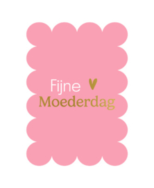 WensKaart A6 Bubbel Moederdag