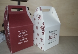 Cadeau | Doos | Kerst | Jolly | Wit