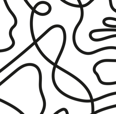 Cadeaupapier | Vellen | Zwart Wit| Set (4)| 50x70 cm