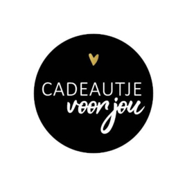 Sticker | Cadeautje voor jou | 10st