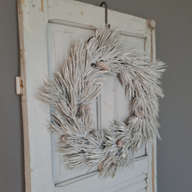 Krans | Winter | Dennen | Kunststof | 40 CM