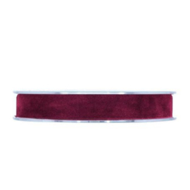 Lint | Velvet | Bordeaux | 2 meter