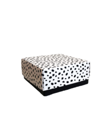 Cadeau | Doosje | Losse deksel | Dots | 15x15x7 cm